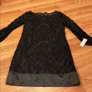 NWT Collection Black Polka Dot Dress 4